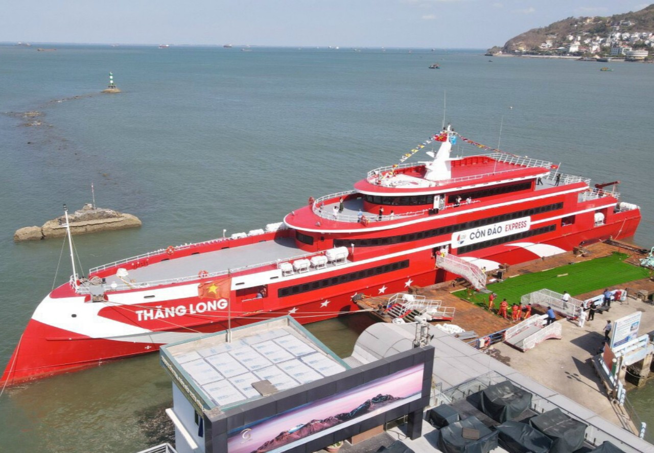 Vé tàu cao tốc Thăng Long tuyến Vũng Tàu Côn Đảo